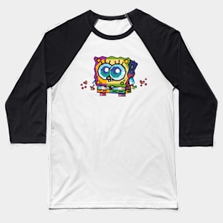 SpongeBob SquarePants Pop Art Baseball T-Shirt